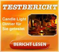 Candle Light Dinner im Test, Erlebnisbericht