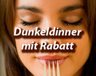 Dinner in the Dark mit Rabatt