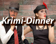 Krimi-Dinner - Krimidinner, Dinnerkrimi und Co.