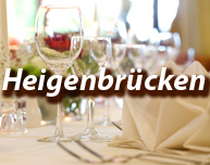 Dinner in Heigenbrücken